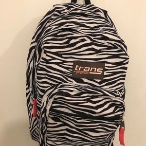 Jansport Unisex Supermax Backpack, Black & White